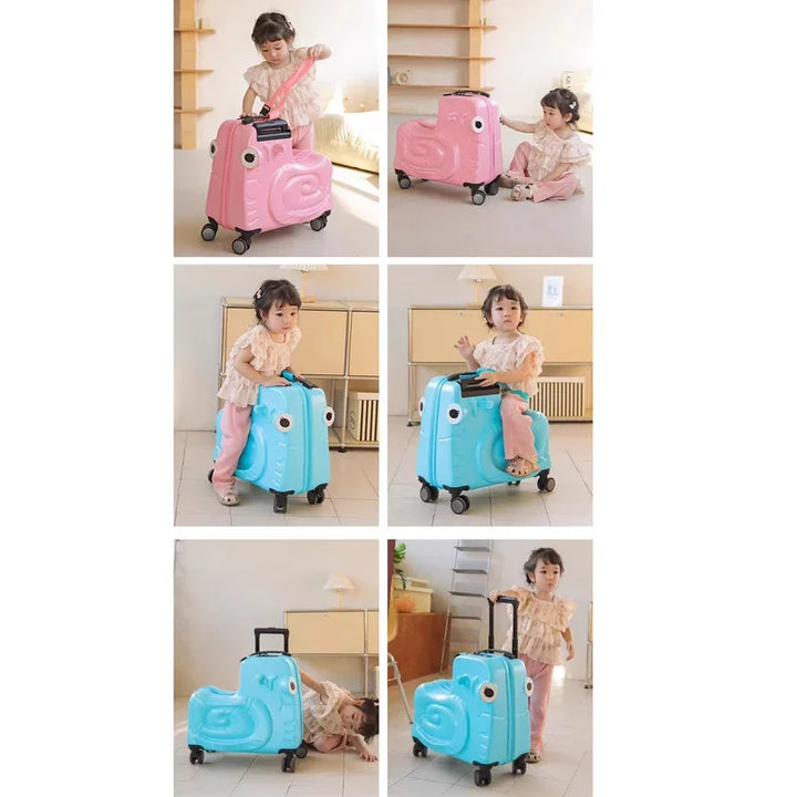 Gyerek üléskoffer rollerező funkcióval – Nápoly