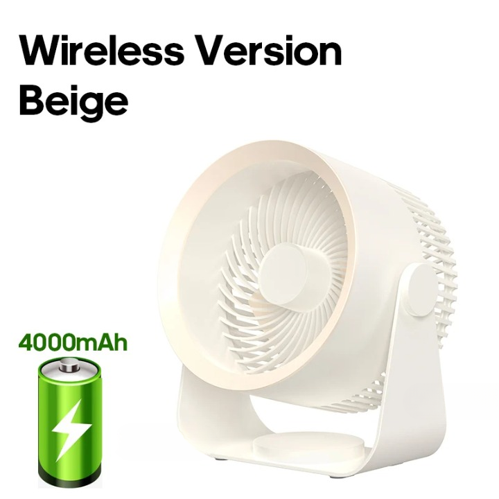 Többfunkciós Elektromos Ventilátor Keringető 4000mAh Akkumulátorral – AirFlex