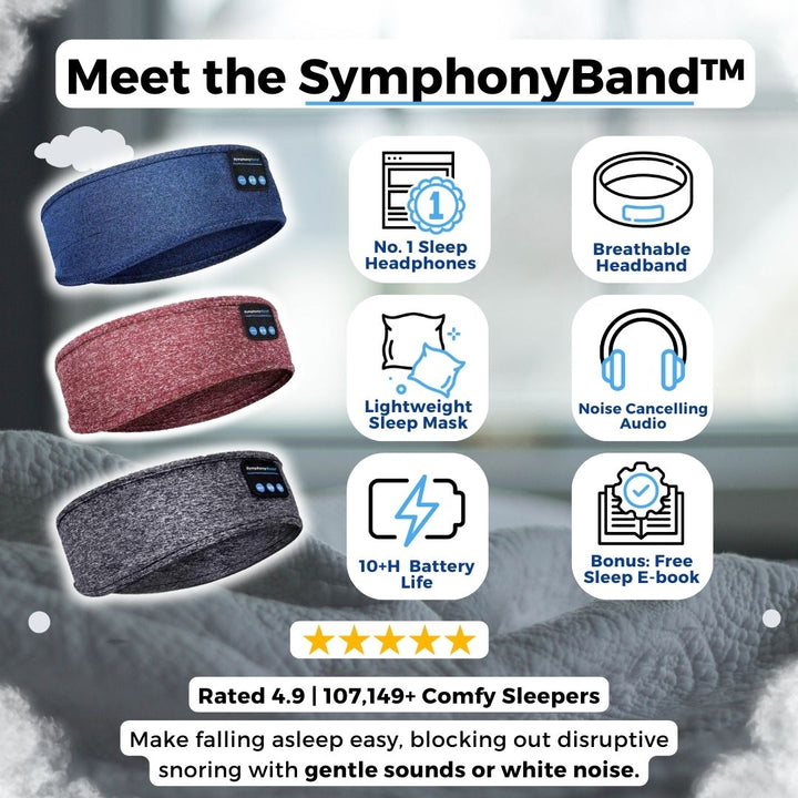 SymphonyBand™ Alvás Fejhallgató