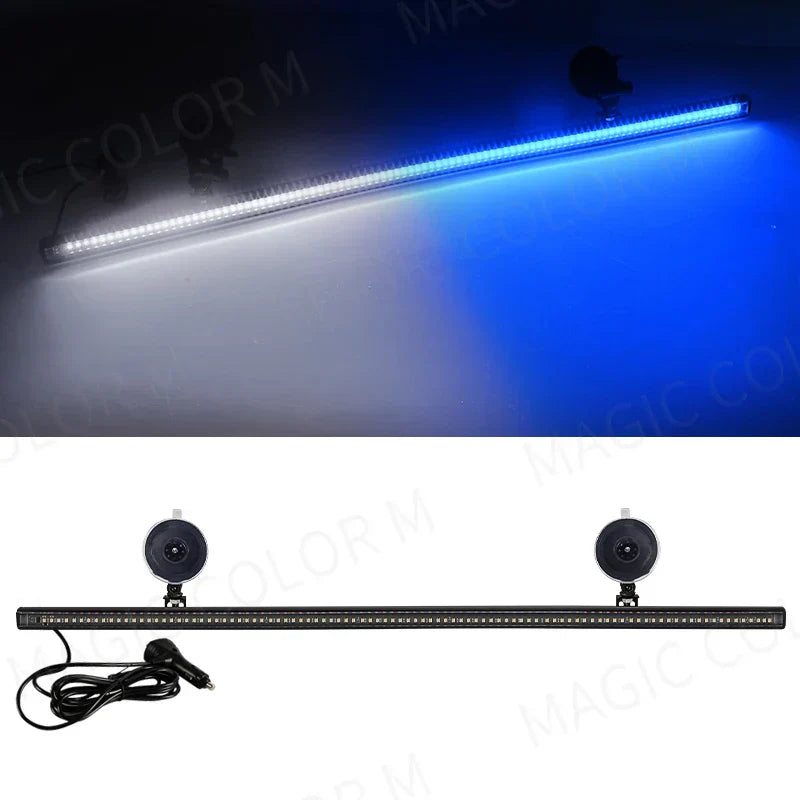 96 LED Stroboszkóp Fénycsík – Veyra – (Autós Vészjelző)