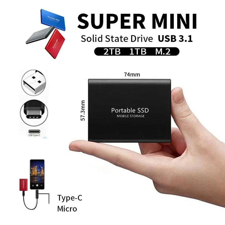 Ultraspeed Extern SSD - SpeedDrive Pro