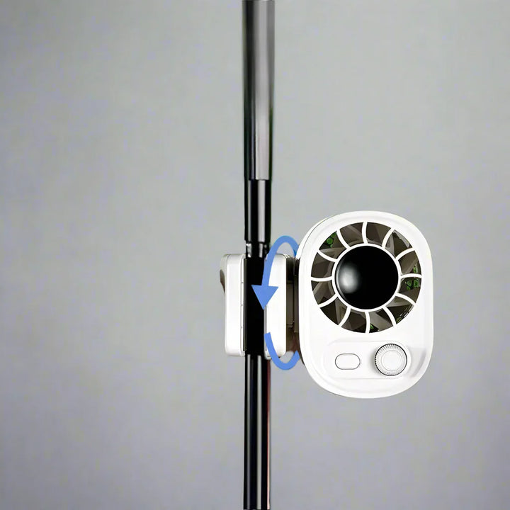 Hipacool Hordozható Autó Klip Ventilátor 360°-os Forgással és 100 Sebességgel – ClipAir