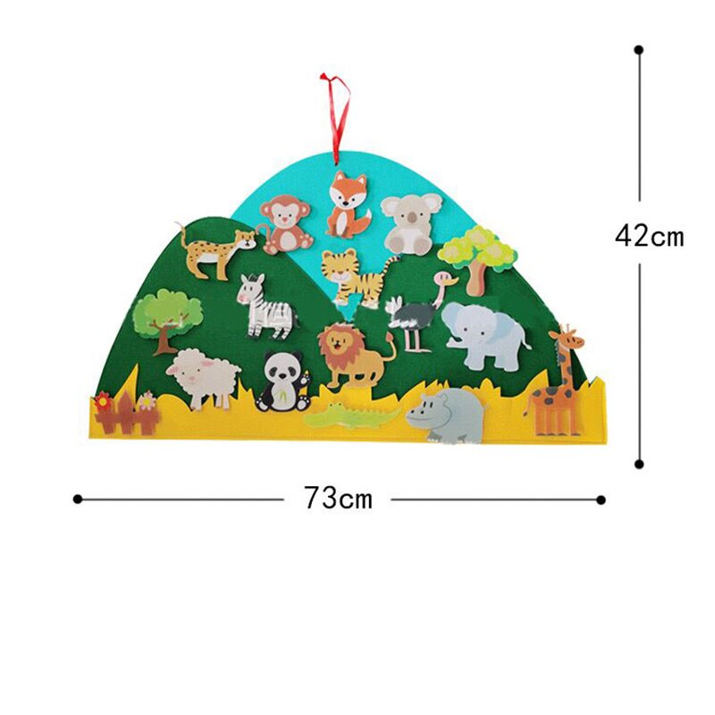 DIY Filctábla Gyerekeknek - AnimalAdventure