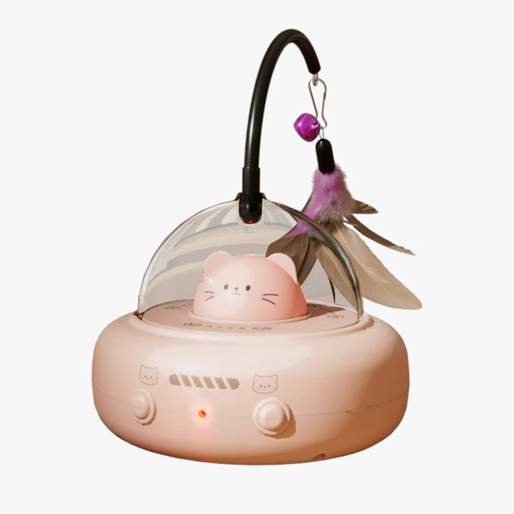 Súlyos lézer macska játék szivárvány fényben – Nola