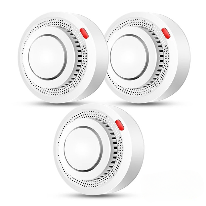 Intelligens WiFi Füstérzékelő Tűzjelző 85dB – SafeSense
