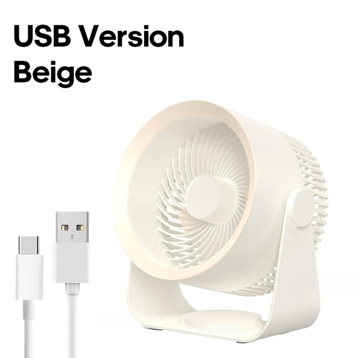 Többfunkciós Elektromos Ventilátor Keringető 4000mAh Akkumulátorral – AirFlex