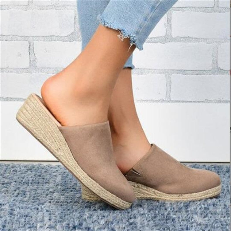 Retro chique platform szandál - Vera