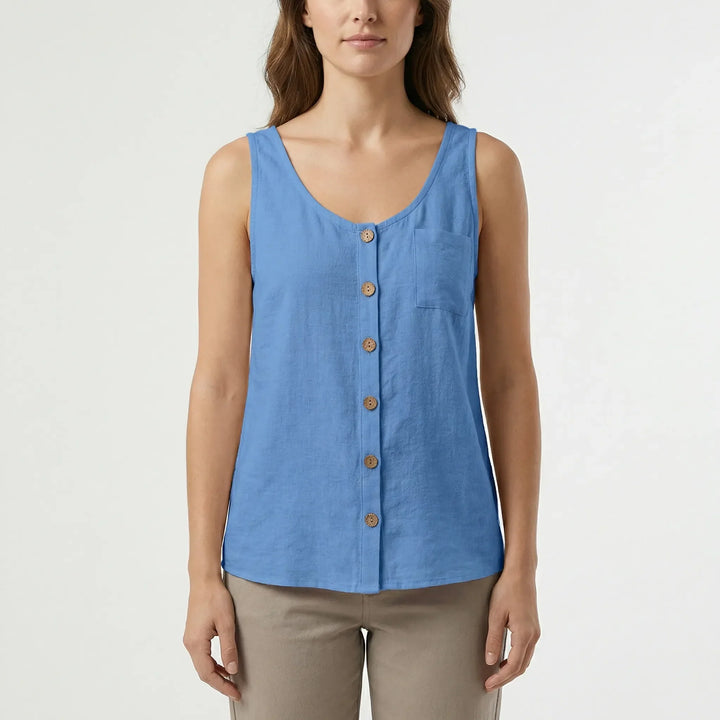 Schlanker Damen Tanktop Schnitt - Caroline