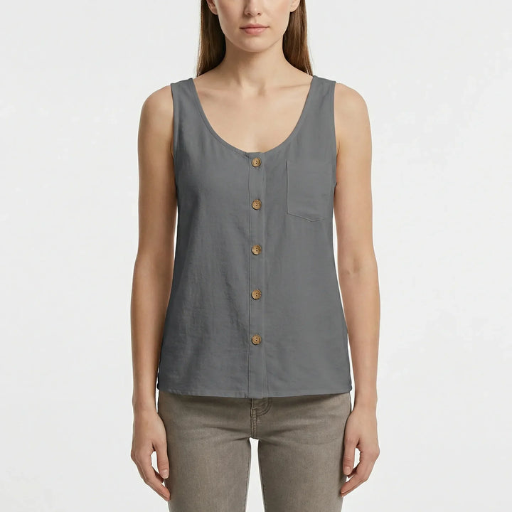 Schlanker Damen Tanktop Schnitt - Caroline