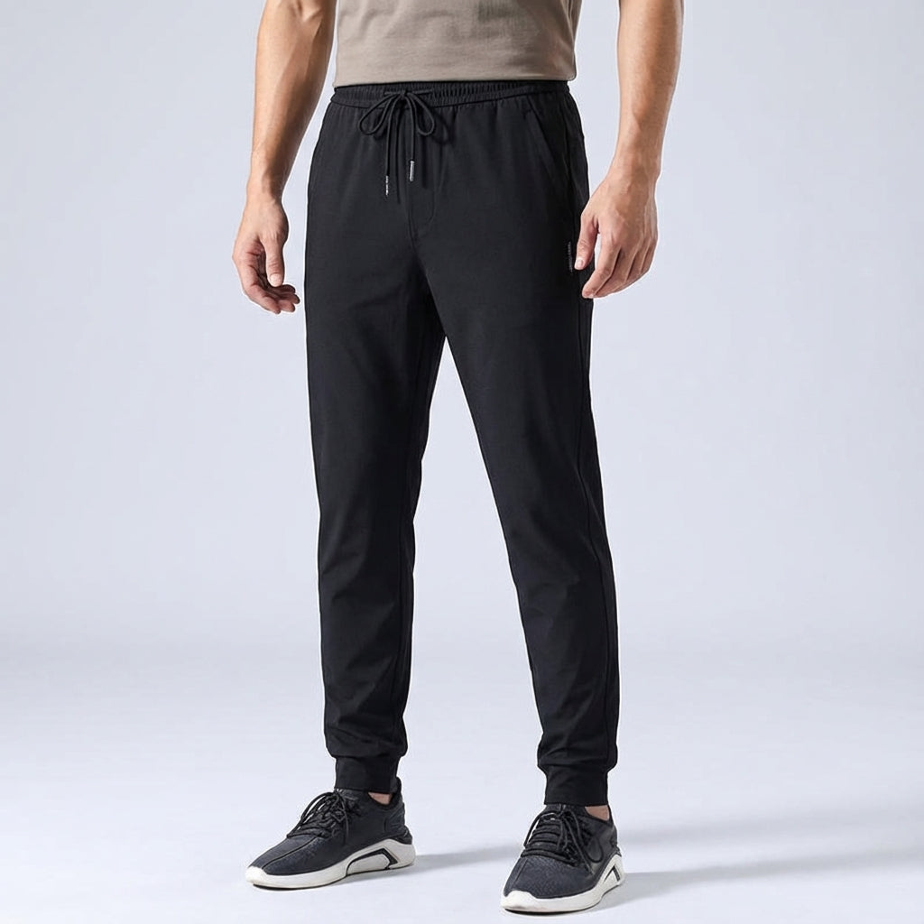 Schlichte Einfarbige Freizeithose - Garth