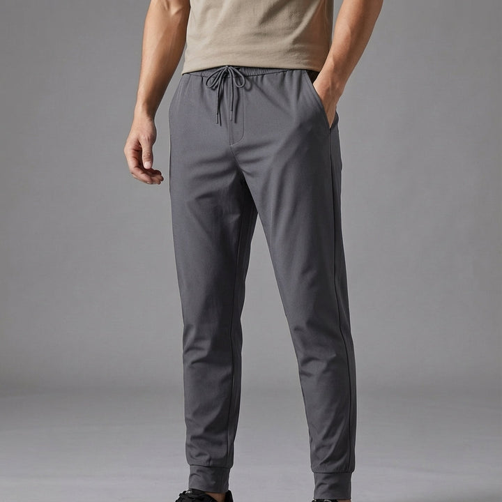 Schlichte Einfarbige Freizeithose - Garth