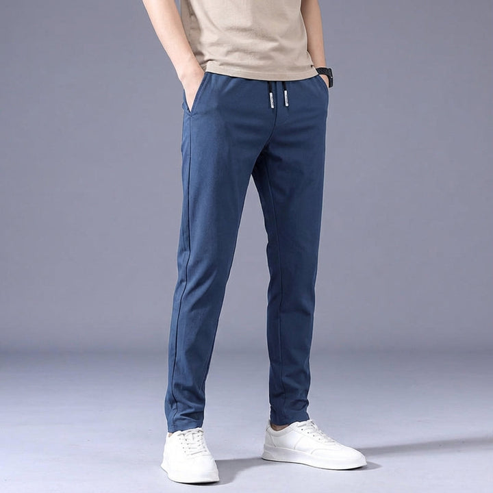 Schlichte Einfarbige Freizeithose - Garth