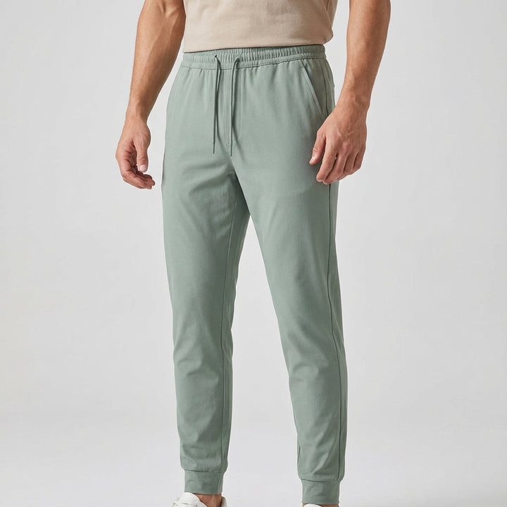 Schlichte Einfarbige Freizeithose - Garth