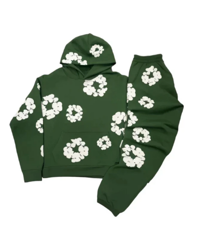 Casual Virágmintás Edzőruha – Eliana