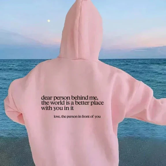 Inspiráló Casual Hoodie - Alex