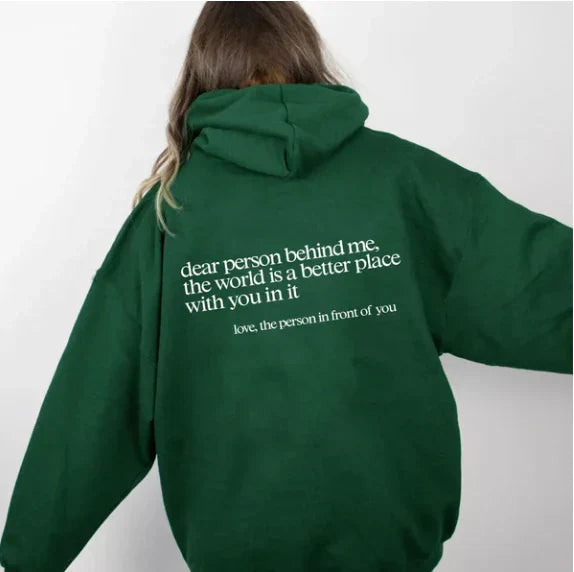 Inspiráló Casual Hoodie - Alex