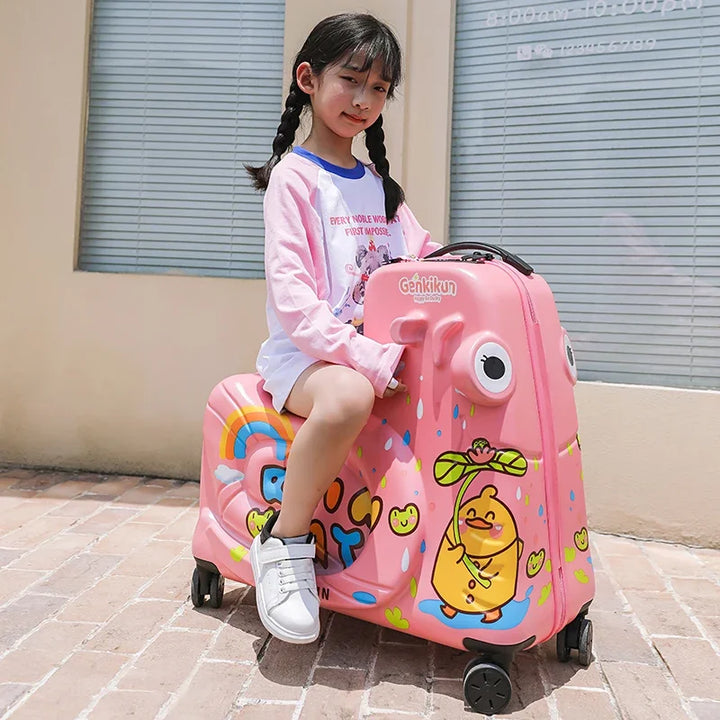 Gyerek üléskoffer rollerező funkcióval – Nápoly