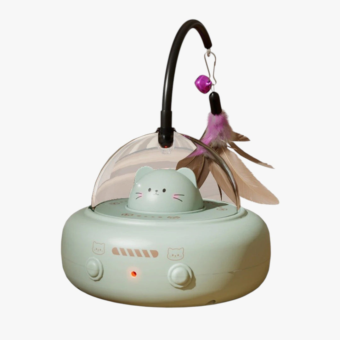 Súlyos lézer macska játék szivárvány fényben – Nola