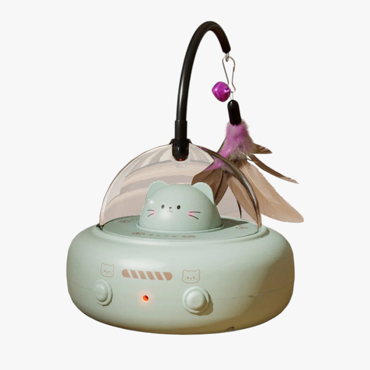 Súlyos lézer macska játék szivárvány fényben – Nola