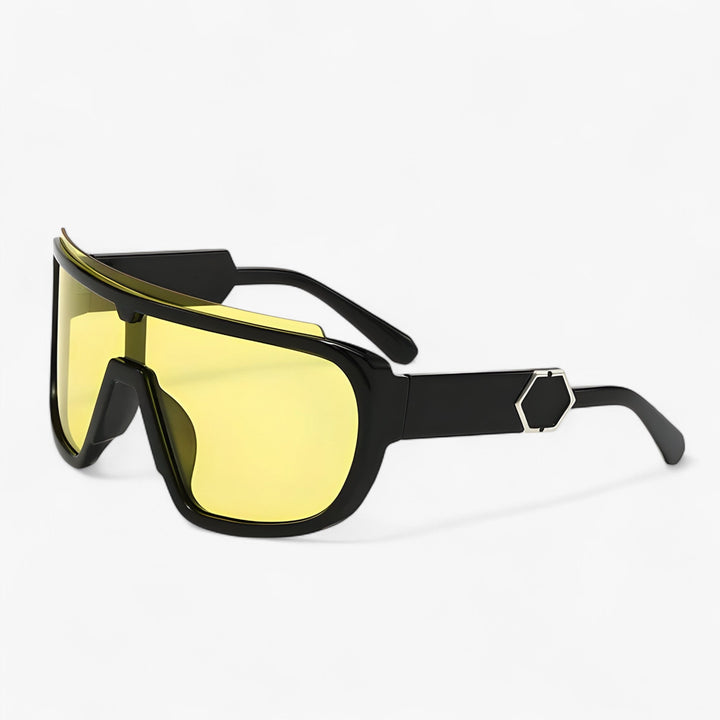Oversized Monoblock Wraparound napszemüveg – Auron