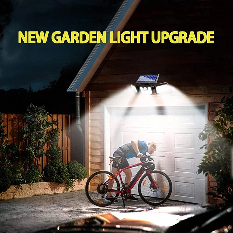 Napelemes Fali Lámpa - EcoBright