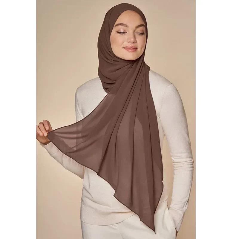 Chiffon Hijab Sál – Leilani