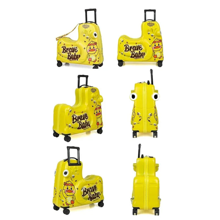 Gyerek üléskoffer rollerező funkcióval – Nápoly