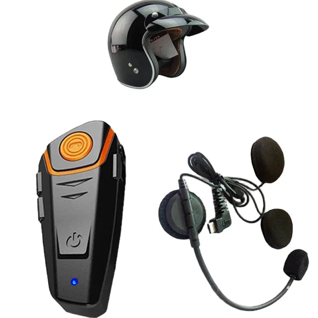 Vízálló Bluetooth Motorkerékpár Intercom FM-mel és 1000M Hatótávolsággal – RoadLink