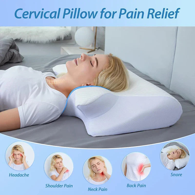 2 az 1-ben memóriahab nyaki párna ergonomikus kontúr kialakítással – RestAlign