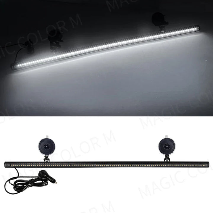 96 LED Stroboszkóp Fénycsík – Veyra – (Autós Vészjelző)
