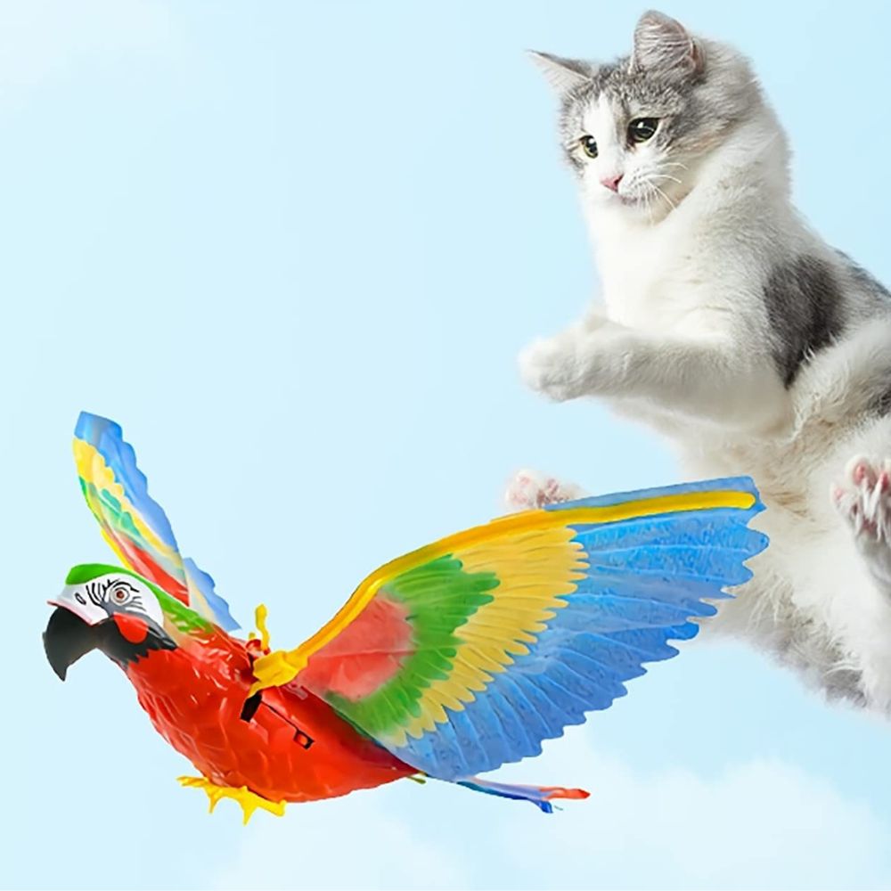 Interaktív macska játék a szórakozásért és mozgásért - FeatherFlight™