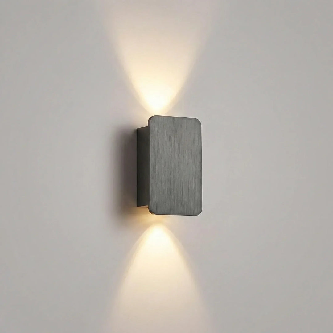 Sleek Rectangular Wall Sconce - Scandara