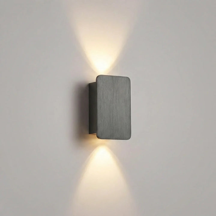Sleek Rectangular Wall Sconce - Scandara