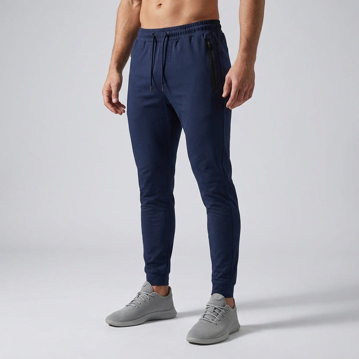 Slim Fit Trainingshose Aus Baumwollmischung - Johnny