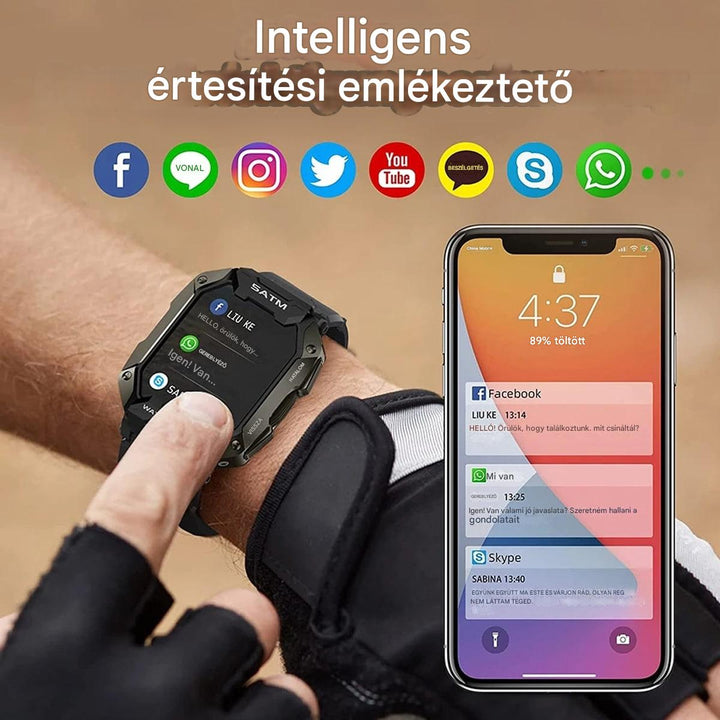 Innovatív Okosóra - ForgeTech