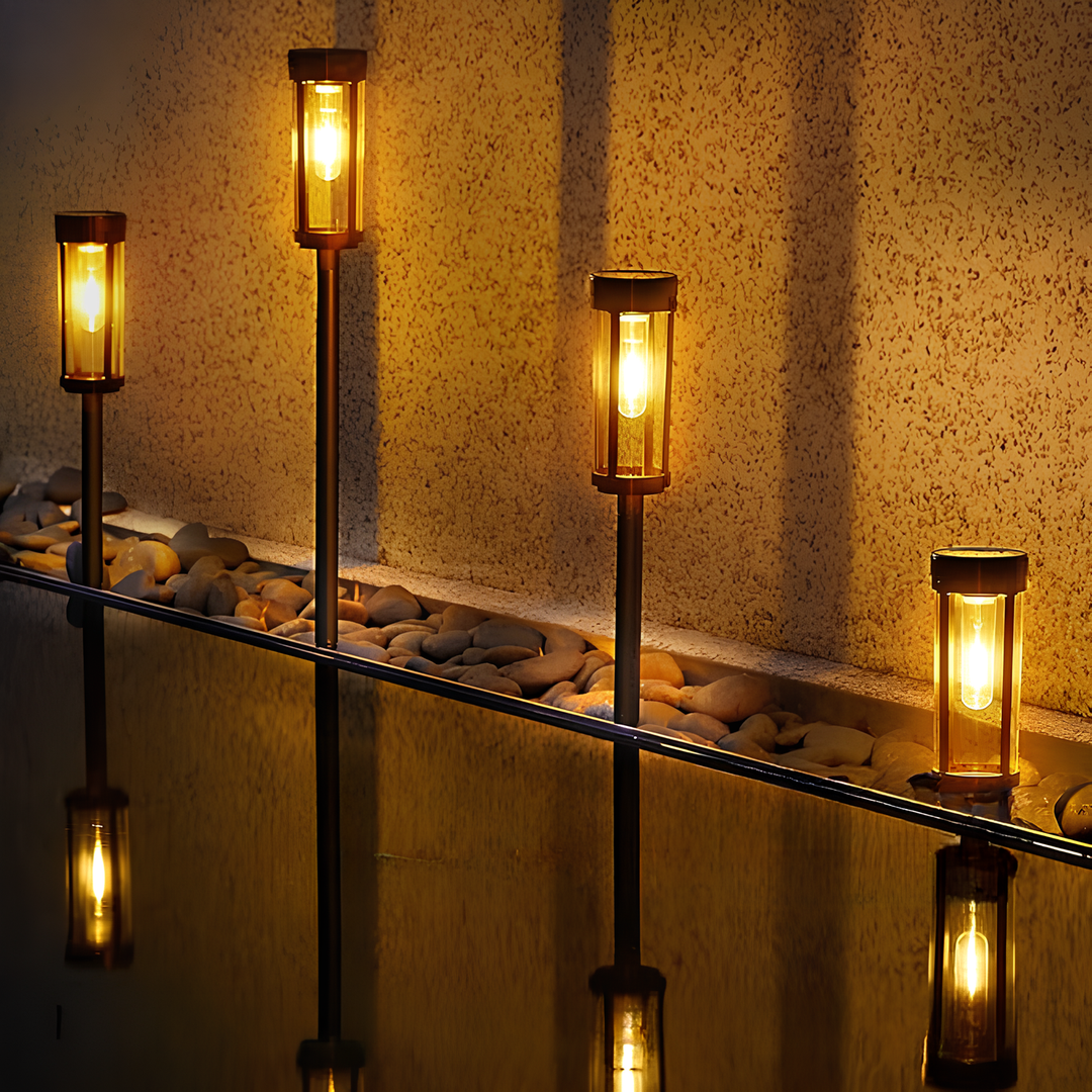 Napelem Energia Kerti Fáklya - SolarFlare