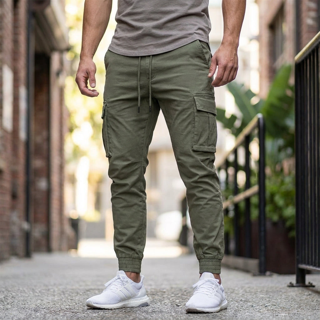 Stretch Jogger Mit Cargo Taschen - Melvin