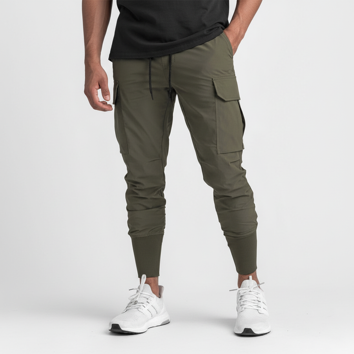Stretchstoff Joggerhose Mit Taschen -  Francis