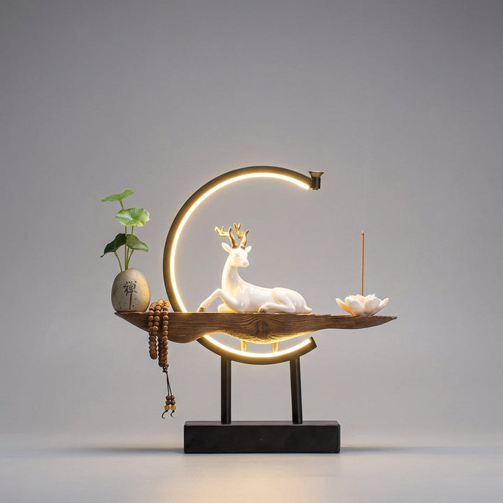 Tabletop Decorative Lamp Sculpture - Lunareve
