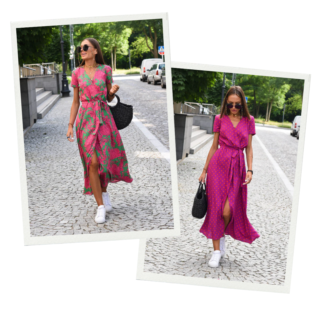 Nyári ruha virágmintával - Noëlle