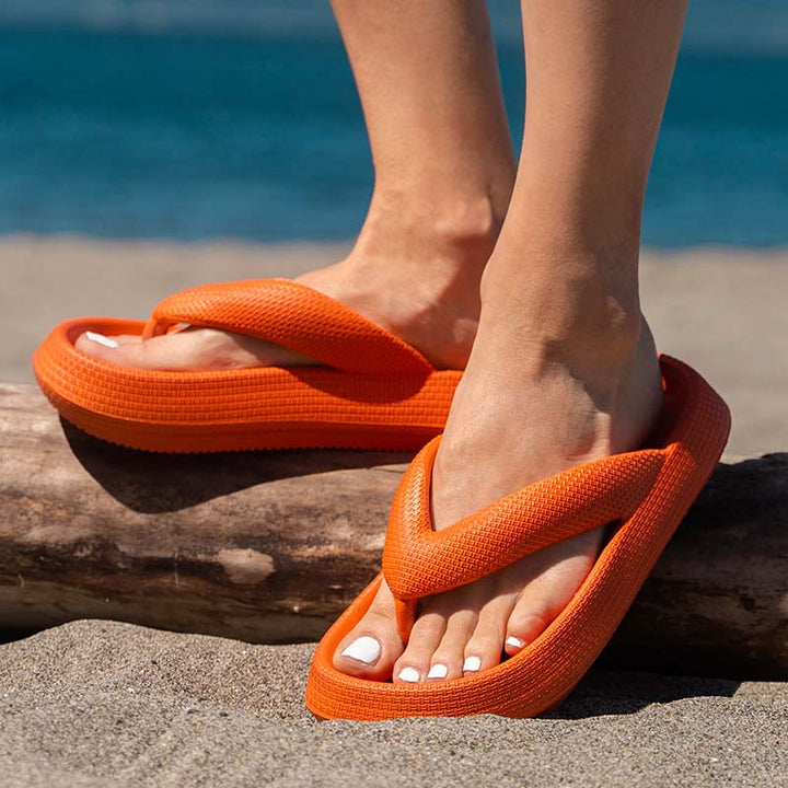 Kényelmes unisex platform papucs – Alex