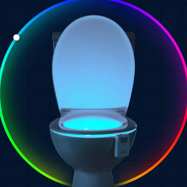 Mozgásérzékelős WC Éjjeli fény - GlowBowl