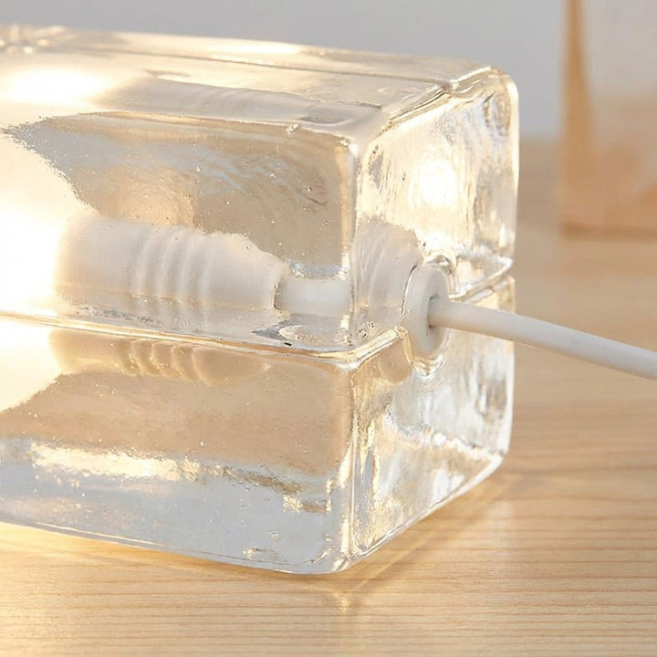 Transparent Geometric Accent Lamp -  Lumicube