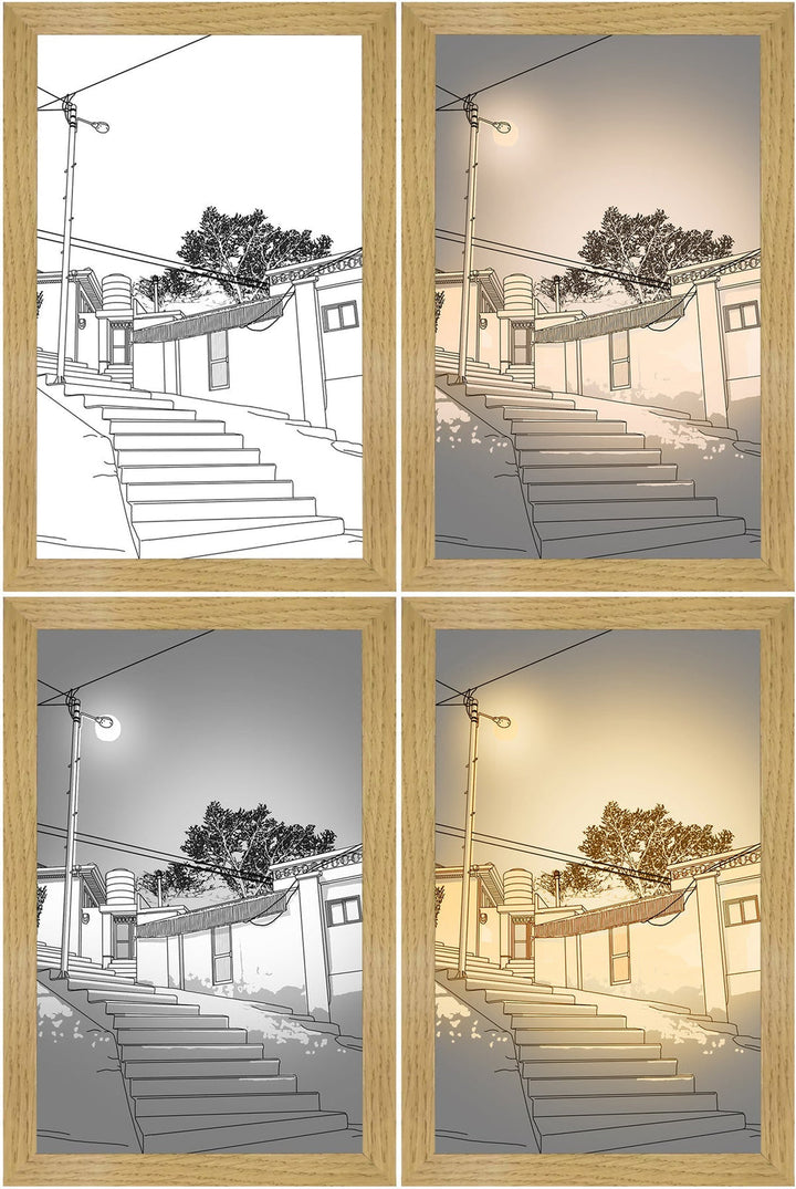 LED világító festmény – Luminza