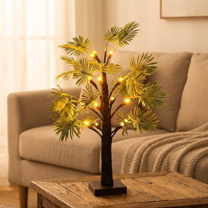 Tropical Inspired Night Lamp - LuminaraPalm