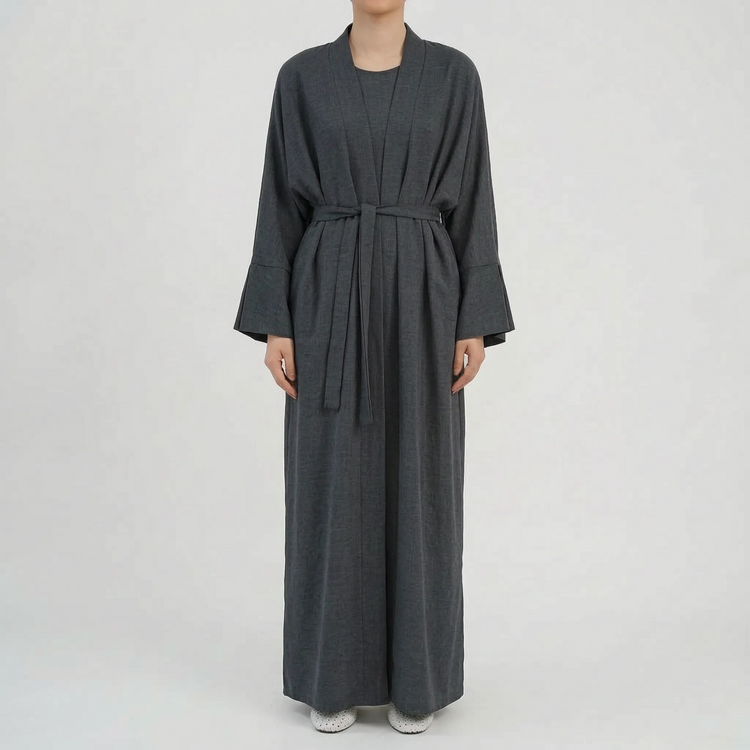 Two-Piece Casual Abaya Set - Kara