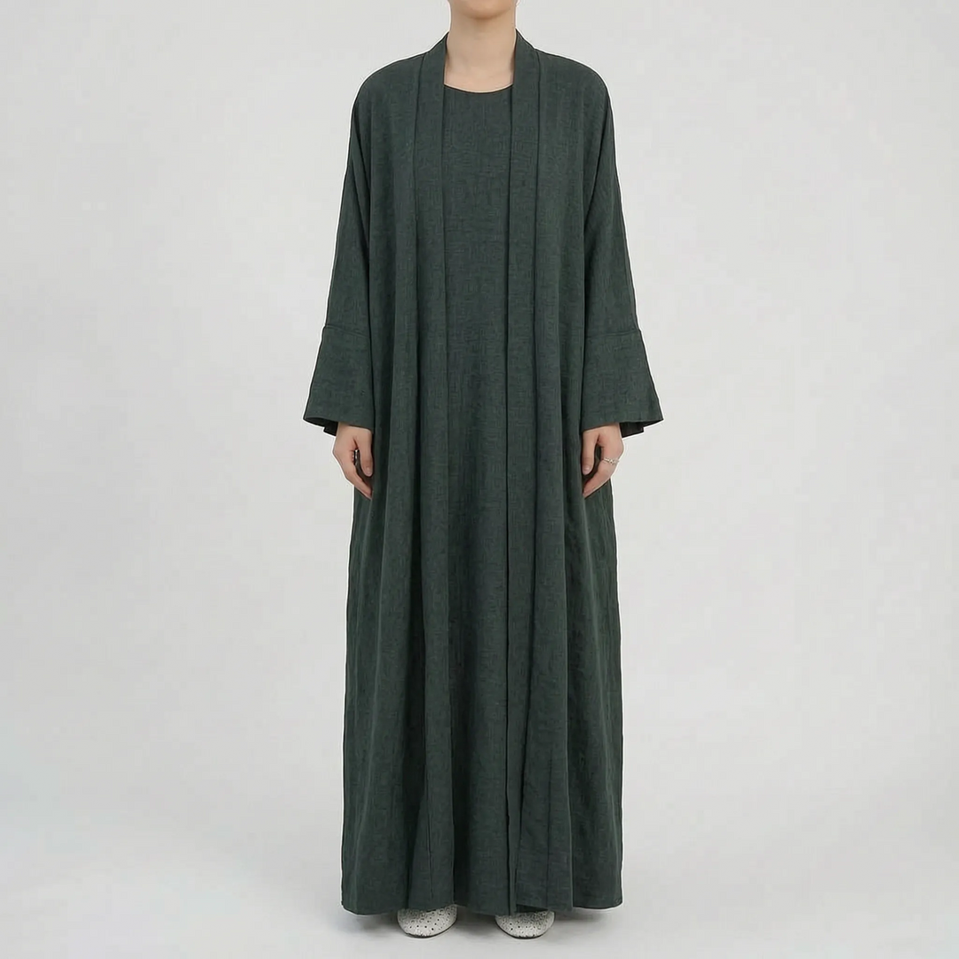 Two-Piece Casual Abaya Set - Kara