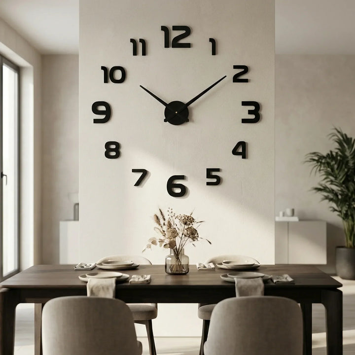 Übergroße Moderne Wanduhr - Clockique