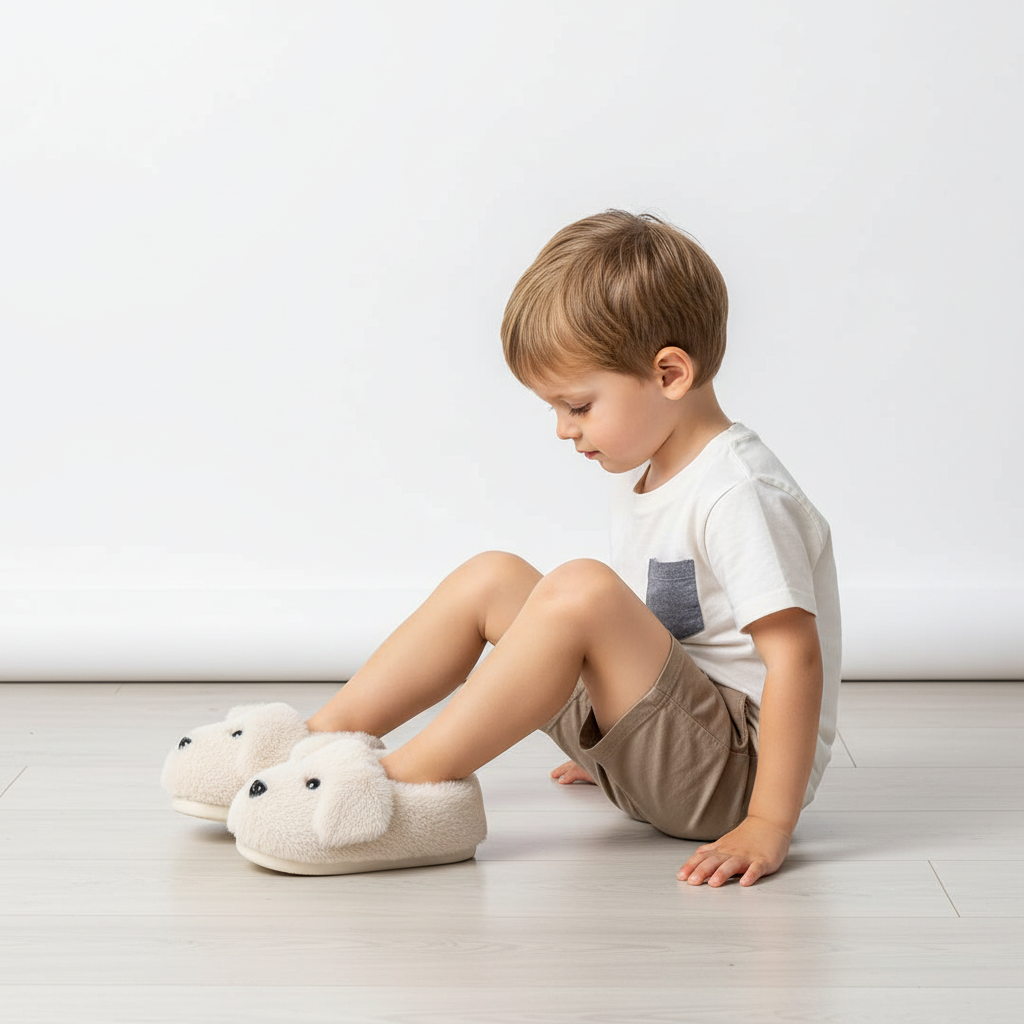 Unisex Kinderhausschuh Modell - PuppyPaws