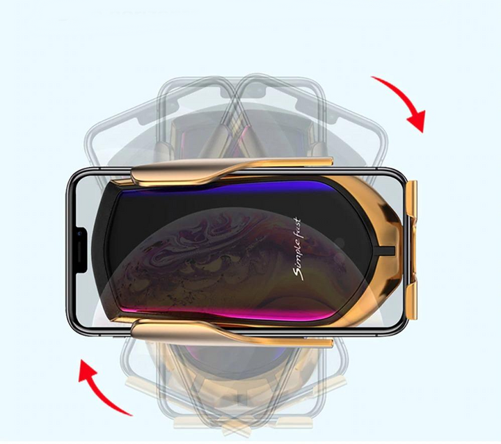 Automatikus telefon-tartó vezeték nélküli töltővel – GripCharge